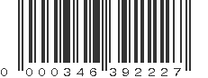 UPC 000346392227