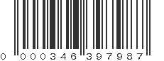 UPC 000346397987