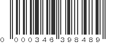 UPC 000346398489