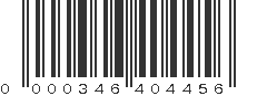 UPC 000346404456