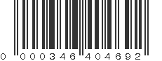 UPC 000346404692