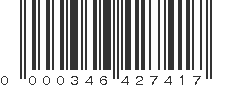 UPC 000346427417