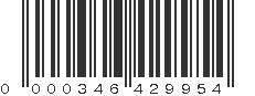 UPC 000346429954