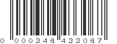 UPC 000346433067