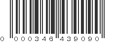 UPC 000346439090