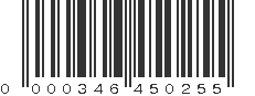 UPC 000346450255