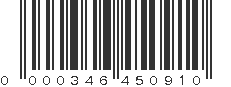 UPC 000346450910