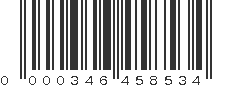 UPC 000346458534