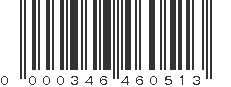 UPC 000346460513