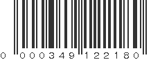 UPC 000349122180