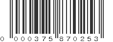 UPC 000375870253