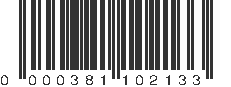 UPC 000381102133