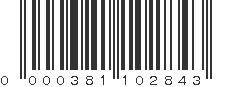 UPC 000381102843