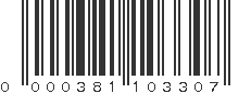 UPC 000381103307