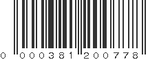 UPC 000381200778