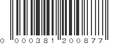 UPC 000381200877