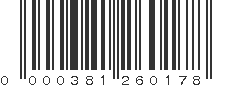 UPC 000381260178