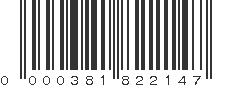 UPC 000381822147