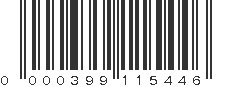 UPC 000399115446