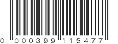 UPC 000399115477