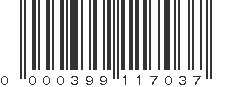 UPC 000399117037