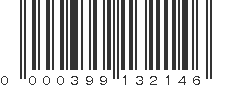 UPC 000399132146