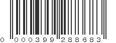 UPC 000399288683