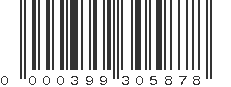 UPC 000399305878