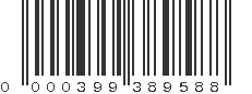 UPC 000399389588