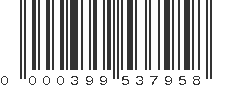 UPC 000399537958