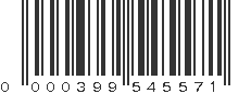 UPC 000399545571