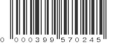 UPC 000399570245