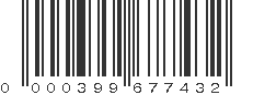 UPC 000399677432