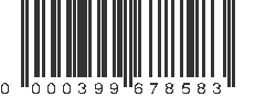 UPC 000399678583