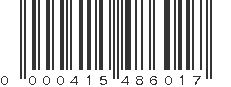 UPC 000415486017