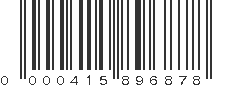 UPC 000415896878