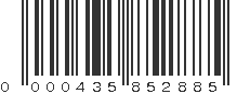 UPC 000435852885