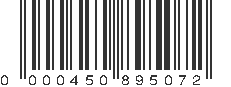 UPC 000450895072