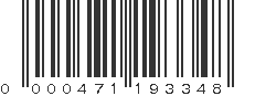 UPC 000471193348