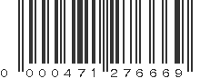 UPC 000471276669