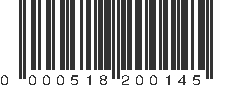 UPC 000518200145