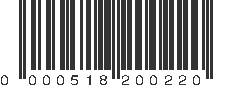 UPC 000518200220