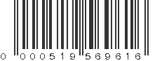 UPC 000519569616