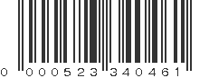 UPC 000523340461