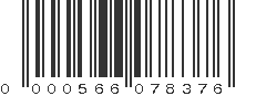 UPC 000566078376