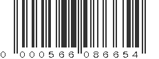 UPC 000566086654