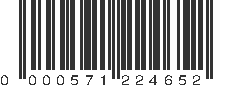 UPC 000571224652