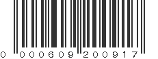 UPC 000609200917