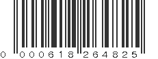 UPC 000618264825