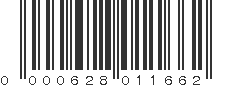 UPC 000628011662